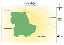 GIS Map of Ward Number 8- Naglibang